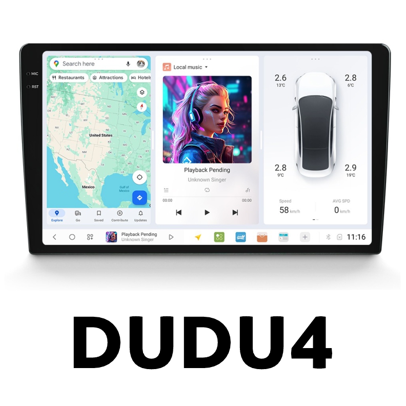 ანდროიდ მონიტორი 8 Core Universal  DUDU4